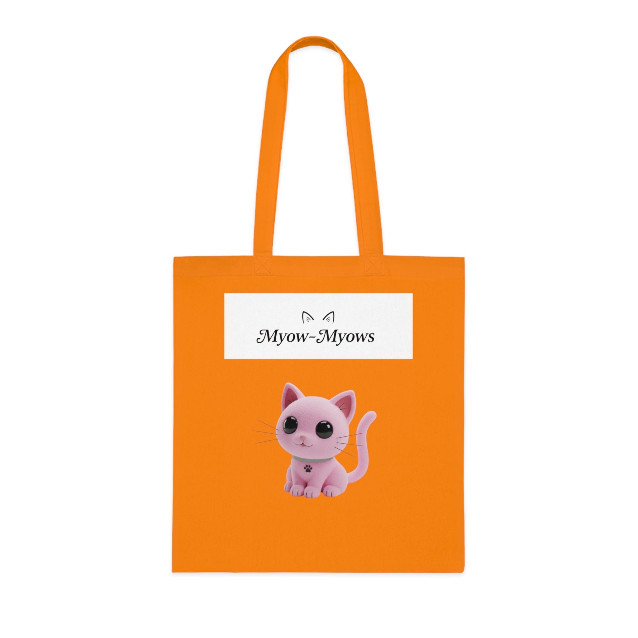 Cute Cat Graphic Cotton Tote Bag | Eco-Friendly Animal Lover Gift, Reusable Shopping Bag, Stylish Grocery Tote, Pet Owner Accessory