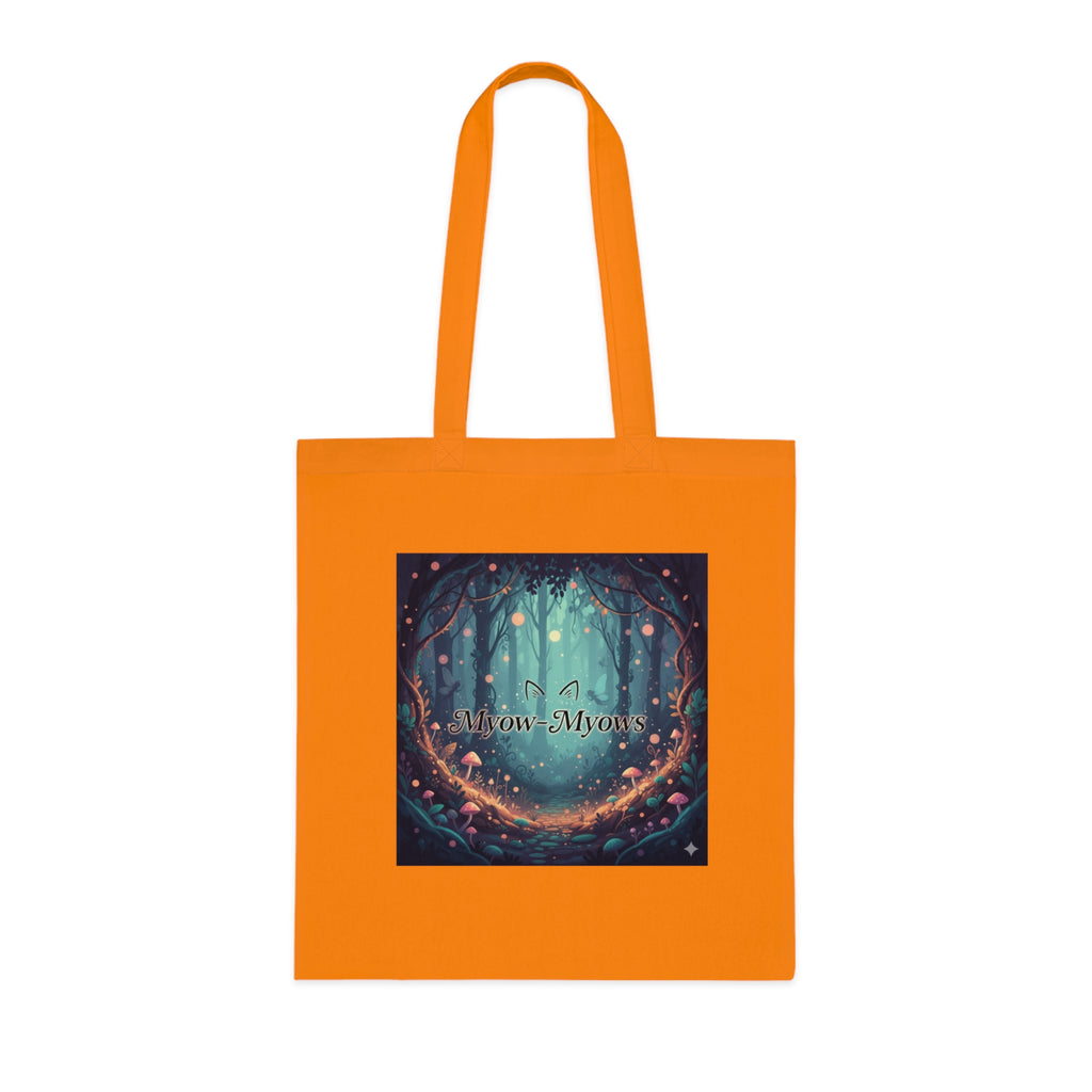 Whimsical Cat-Themed Cotton Tote Bag, Perfect for Cat Lovers, Eco-Friendly Shopping Bag, Gift for Birthdays & Holidays, Mew Mew Design