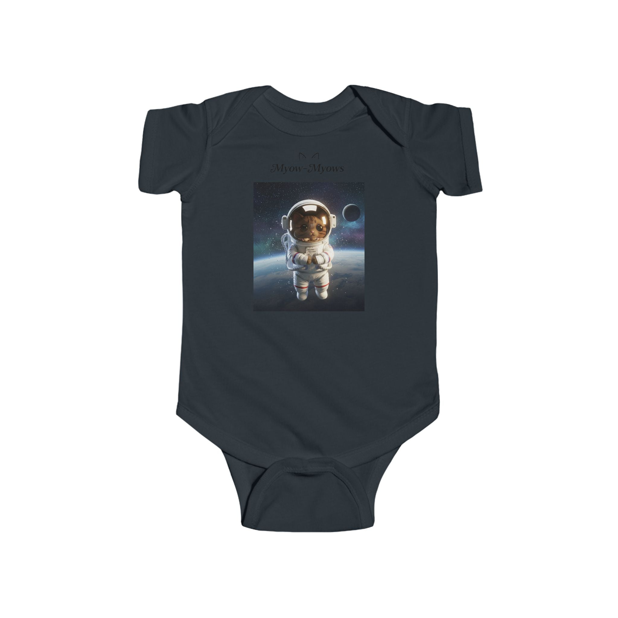 Myow-Myows Themed Infant Bodysuit, Baby Shower Gift, Cute Baby Outfit, Toddler Onesie, Unique Baby Apparel