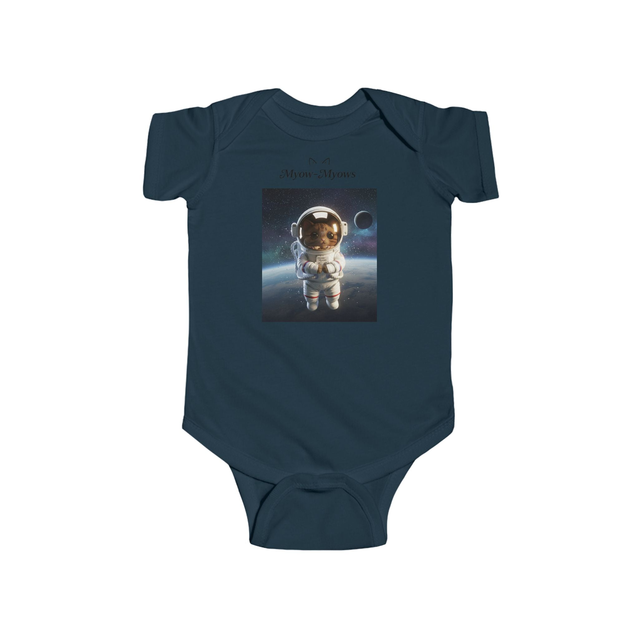 Myow-Myows Themed Infant Bodysuit, Baby Shower Gift, Cute Baby Outfit, Toddler Onesie, Unique Baby Apparel