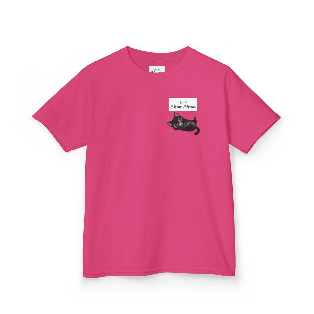 Cozy Cat Kids Tee, Cute Cat T-Shirt, Funny Animal Shirt, Gift for Cat Lovers, Adorable Kid's Apparel, Birthday Party Outfit