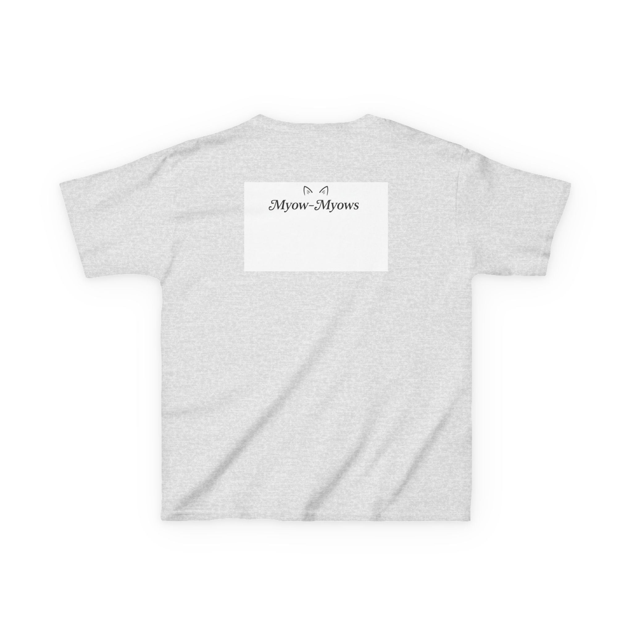 Whimsical Cat Tee for Kids, Fun Animal Shirt, Birthday Gift, Playful Kids Apparel, Pet Lover Tee