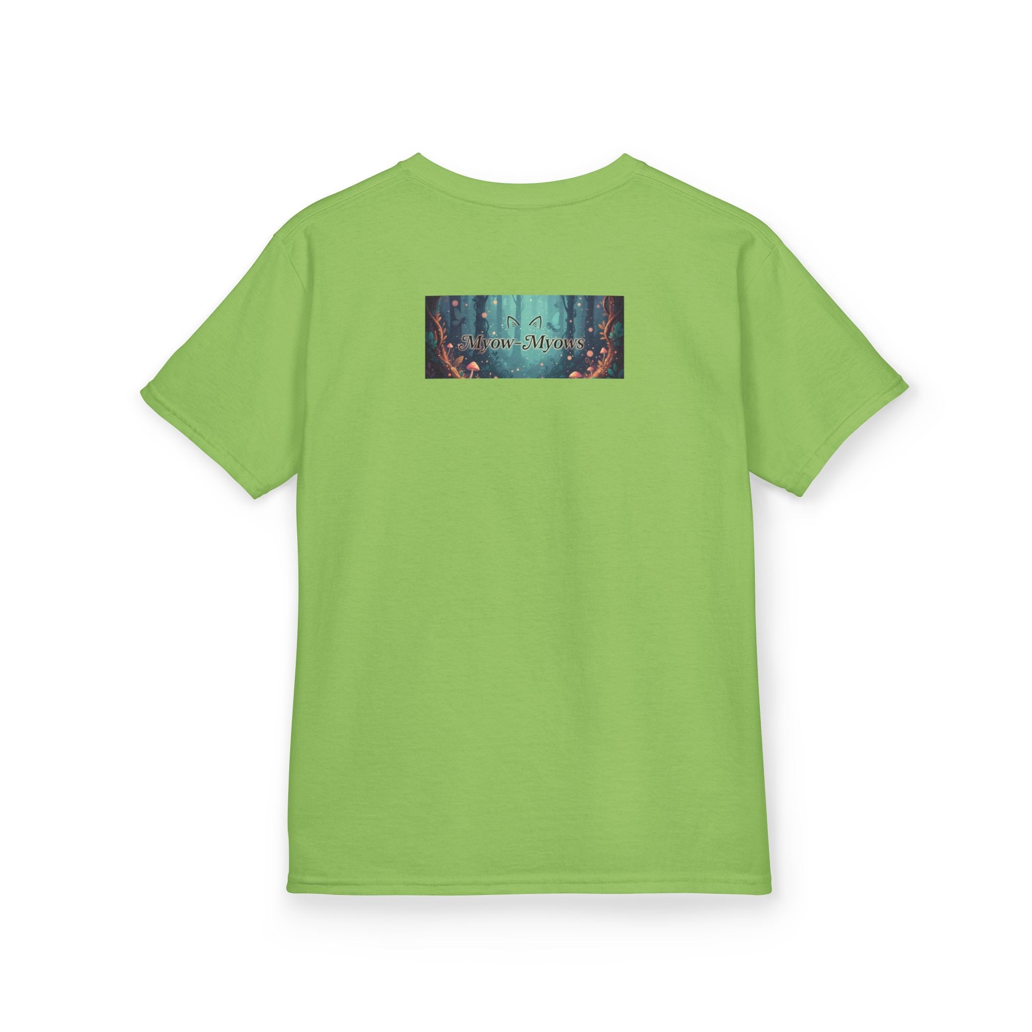 Whimsical Cat Tee for Kids, Fun Animal Shirt, Birthday Gift, Playful Kids Apparel, Pet Lover Tee