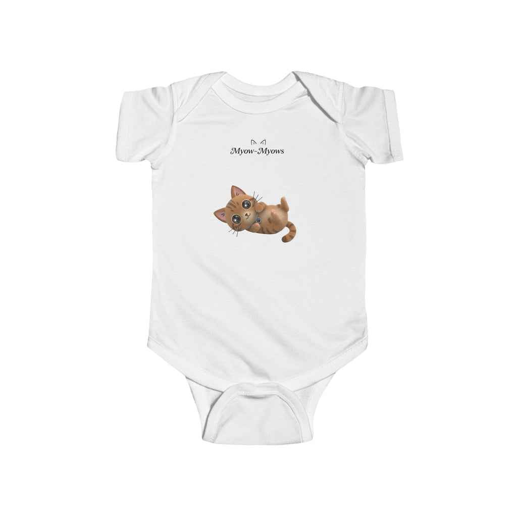 Cute Cat Infant Bodysuit, Baby Shower Gift, Newborn Outfit, Funny Pet Apparel, Adorable Baby Clothes