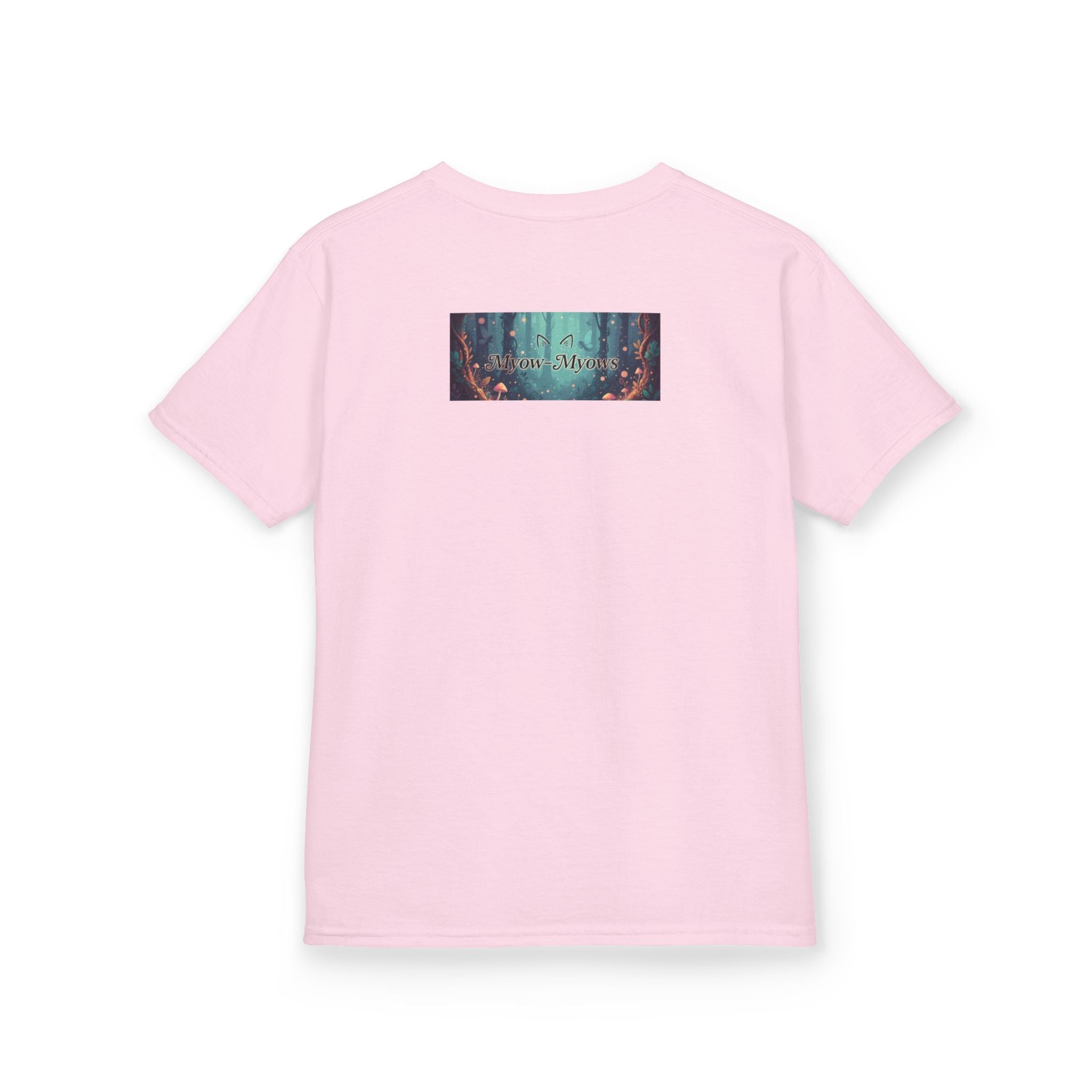 Whimsical Cat Tee for Kids, Fun Animal Shirt, Birthday Gift, Playful Kids Apparel, Pet Lover Tee