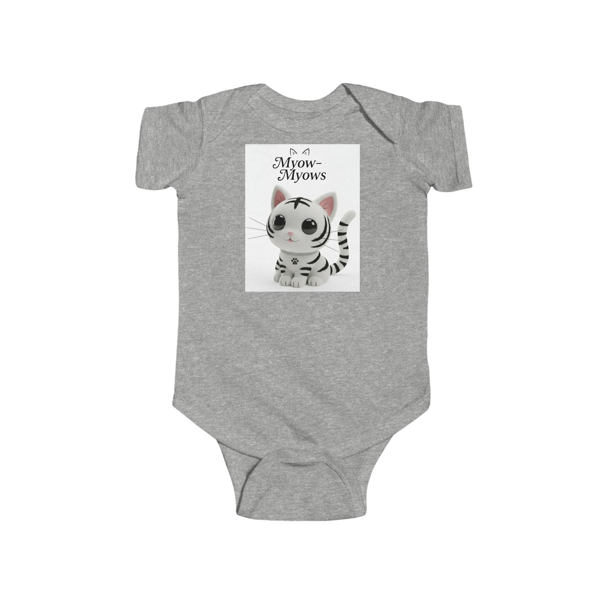 Cute Cat Infant Bodysuit, Baby Shower Gift, Newborn Outfit, Funny Pet Apparel, Adorable Baby Clothes