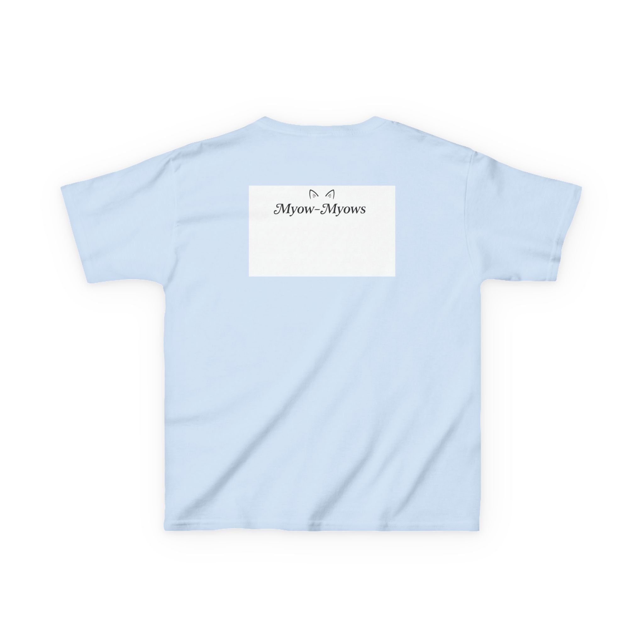 Whimsical Cat Tee for Kids, Fun Animal Shirt, Birthday Gift, Playful Kids Apparel, Pet Lover Tee