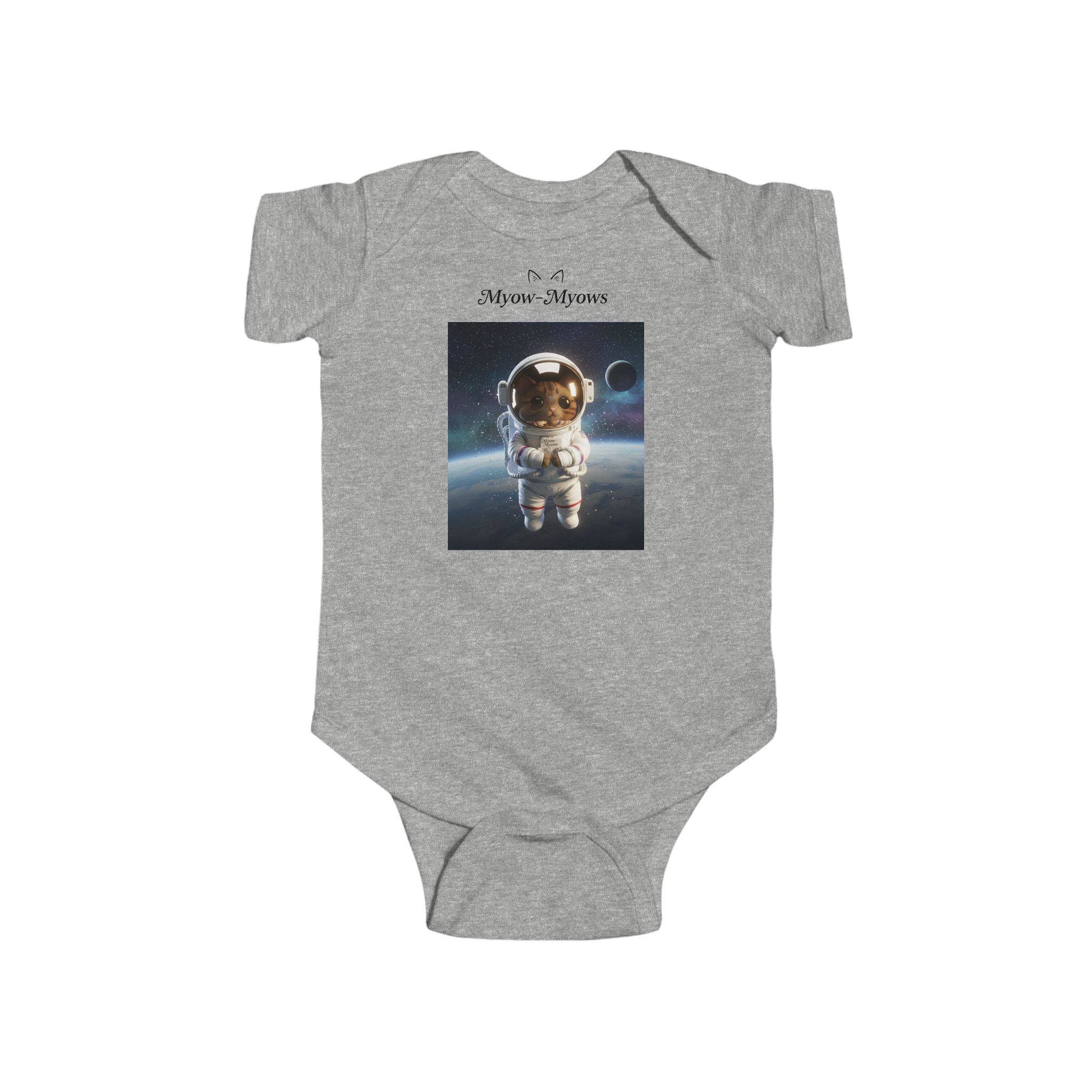 Myow-Myows Themed Infant Bodysuit, Baby Shower Gift, Cute Baby Outfit, Toddler Onesie, Unique Baby Apparel