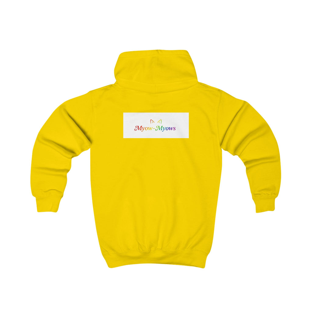 Kids Hoodie, Cat Design, Cute Cat Sweatshirt, Cat Lover Gift, Kids Fall Apparel