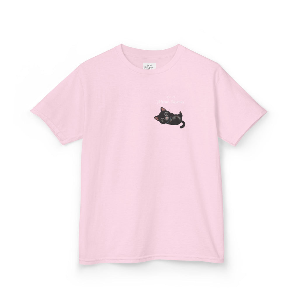 Cozy Cat Kids Tee, Cute Cat T-Shirt, Funny Animal Shirt, Gift for Cat Lovers, Adorable Kid's Apparel, Birthday Party Outfit