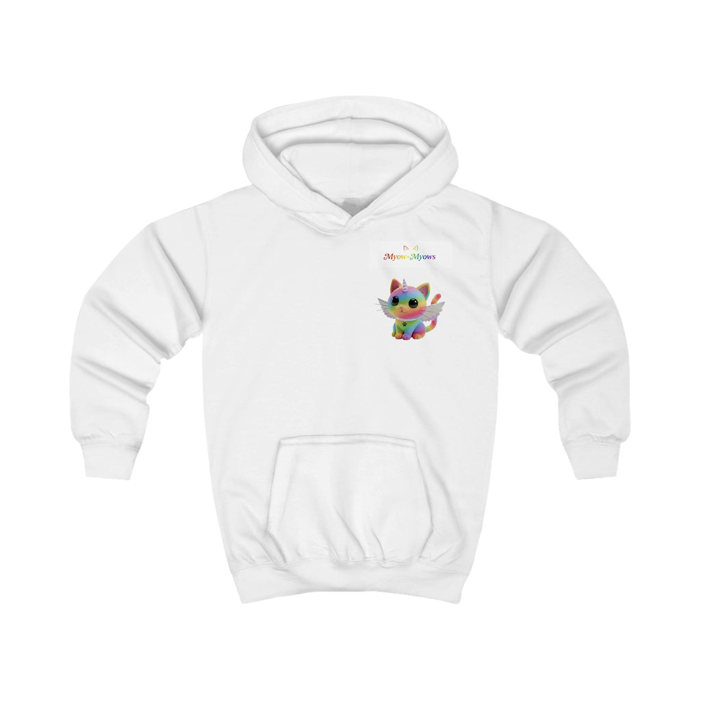 Kids Hoodie, Cat Design, Cute Cat Sweatshirt, Cat Lover Gift, Kids Fall Apparel