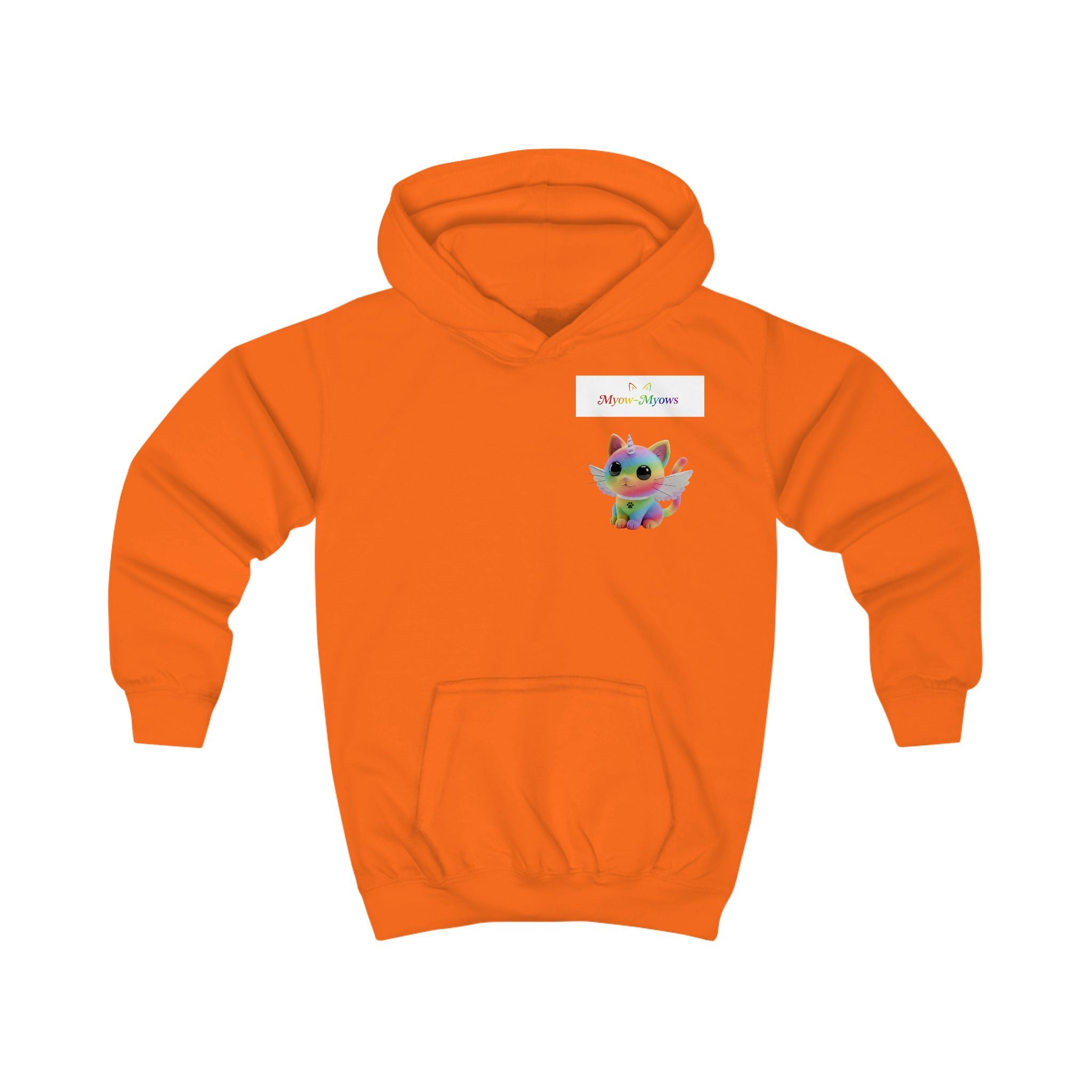 Kids Hoodie, Cat Design, Cute Cat Sweatshirt, Cat Lover Gift, Kids Fall Apparel