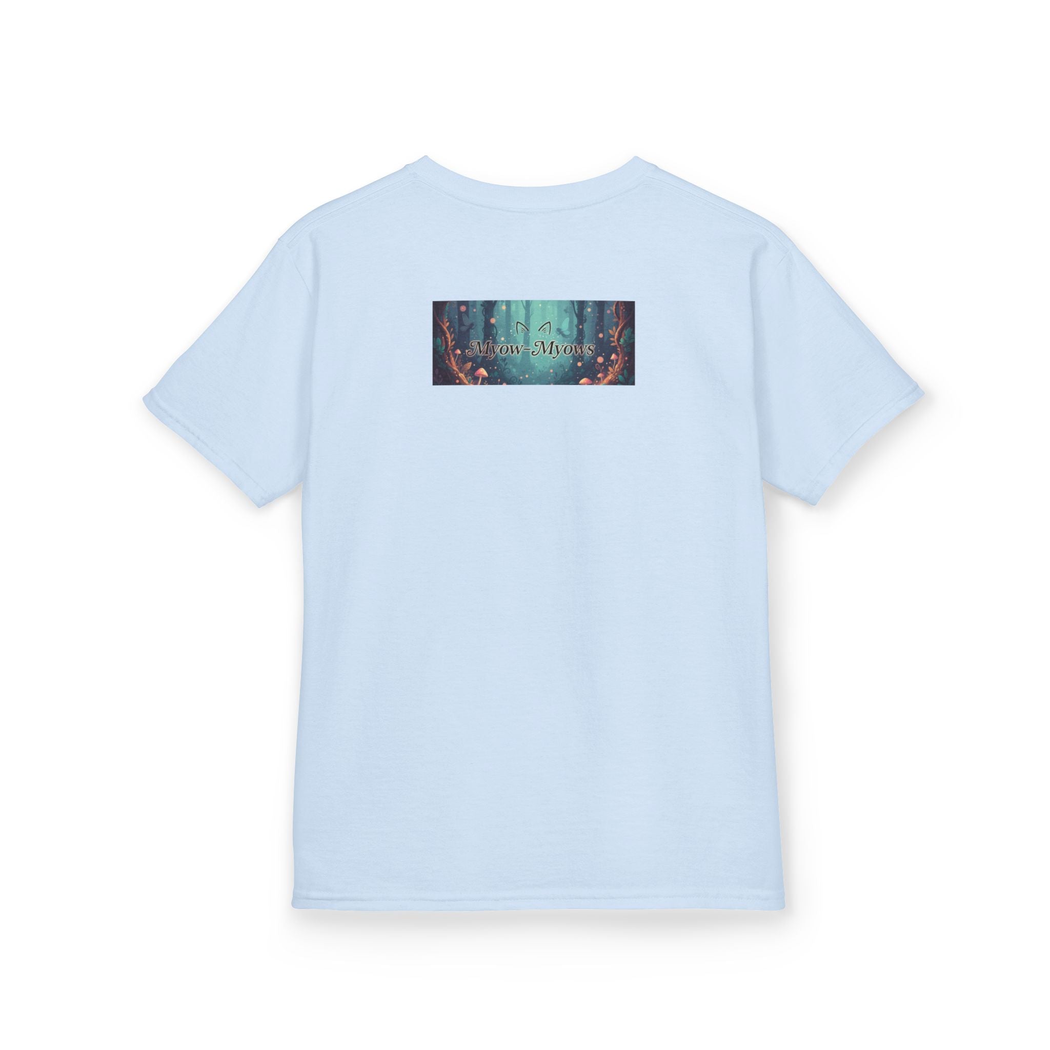 Whimsical Cat Tee for Kids, Fun Animal Shirt, Birthday Gift, Playful Kids Apparel, Pet Lover Tee