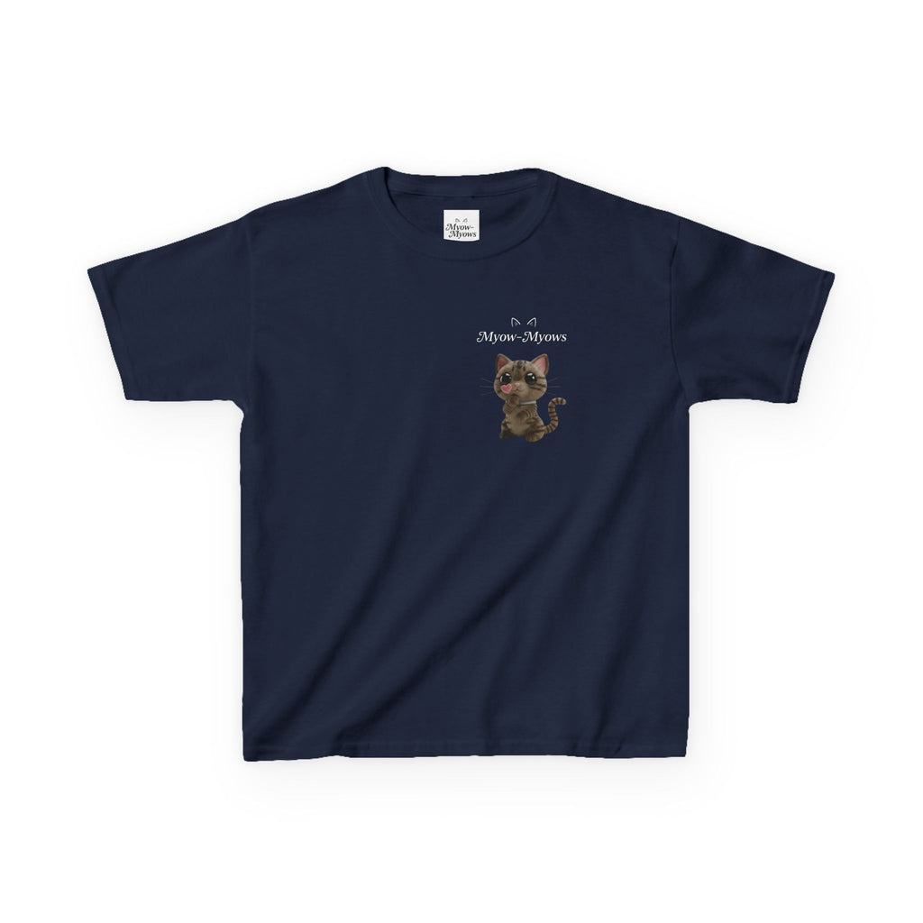 Adorable Kids Cat Tee, Cute Cat T-Shirt, Funny Cat Shirt, Gifts for Cat Lovers, Kids Graphic Tee, Pet Themed Apparel