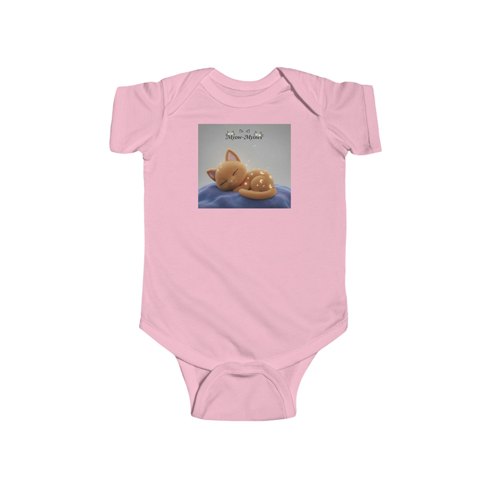 Cute Cat Infant Bodysuit, Baby Shower Gift, Newborn Outfit, Comfortable Clothing, Infant Apparel, Adorable Baby Wear