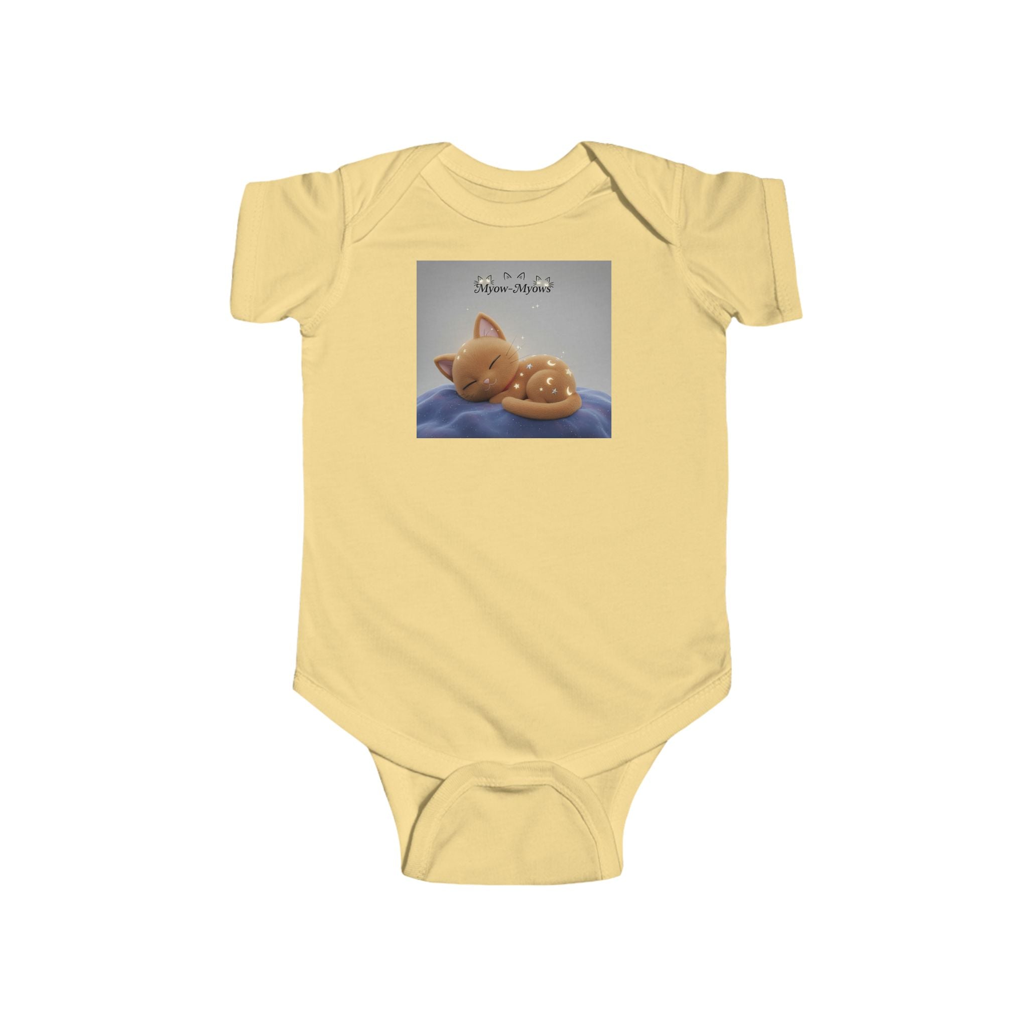 Cute Cat Infant Bodysuit, Baby Shower Gift, Newborn Outfit, Comfortable Clothing, Infant Apparel, Adorable Baby Wear