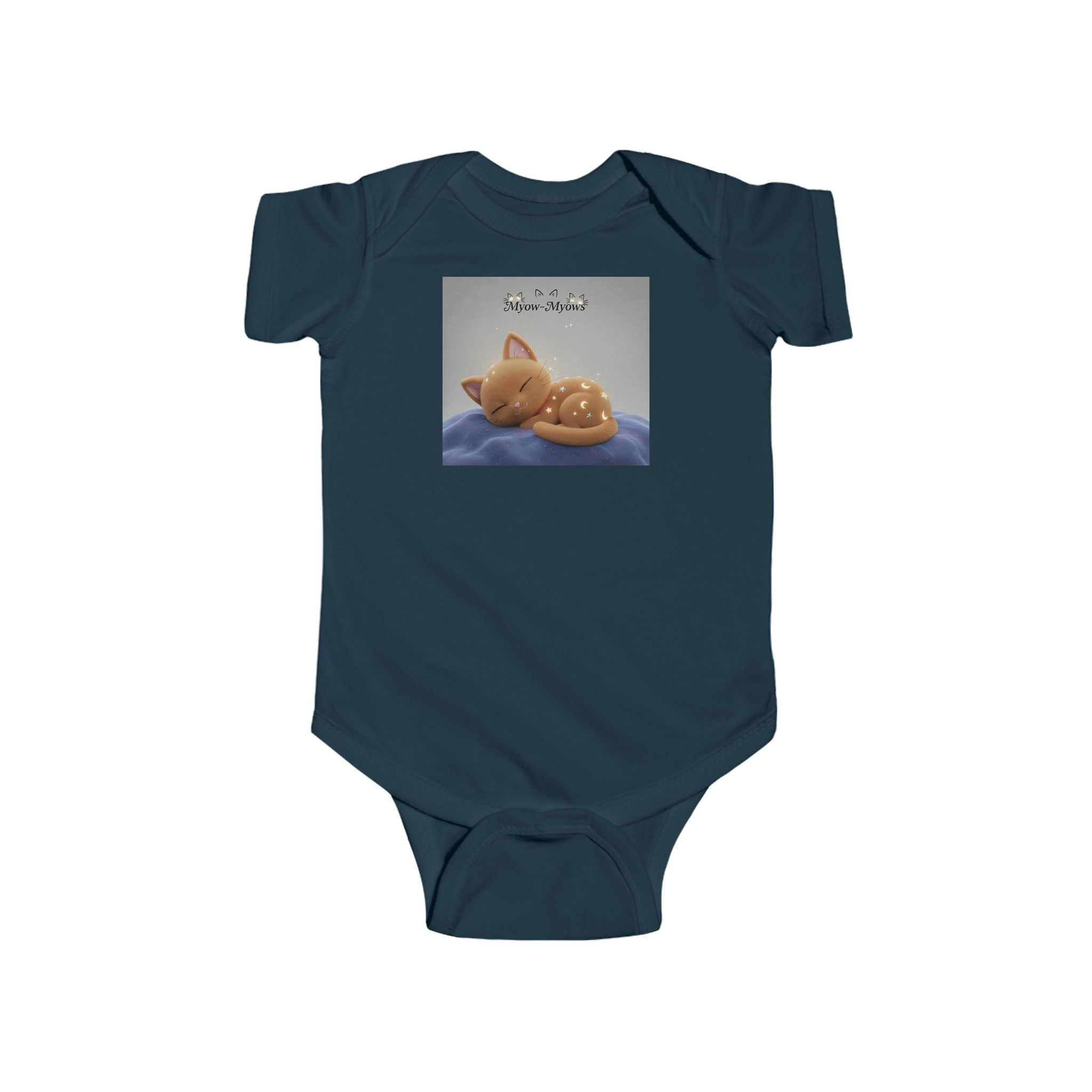 Cute Cat Infant Bodysuit, Baby Shower Gift, Newborn Outfit, Comfortable Clothing, Infant Apparel, Adorable Baby Wear